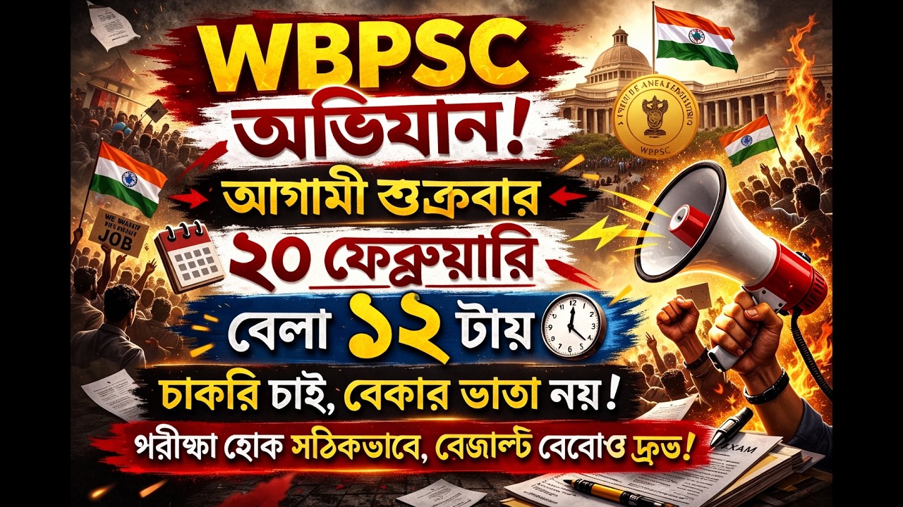 WBPSC অভিযান ২০ ফেব্রুয়ারি | @SubhankarKayal @SusovanSirsCompetitiveClasses @mithunda99