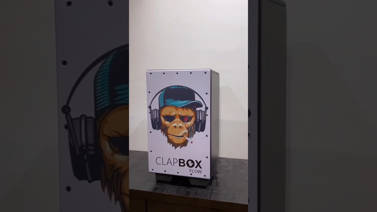 Clapbox Flow series #cajon #percussion #clapbox