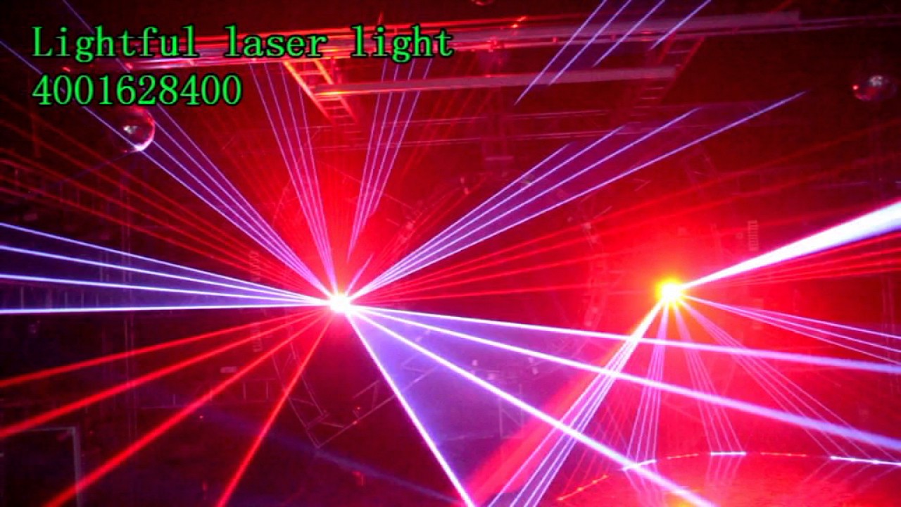 Y2 8W RGB Moving head laser  ILDA+SD card multi-functional laser projector