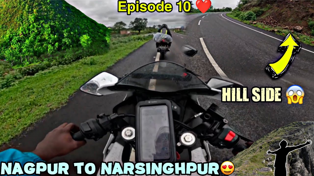 Nagpur To Narsinghpur😻|| Ladakh trip🩷||hill side😨||episode 10 #ladakh #tamil