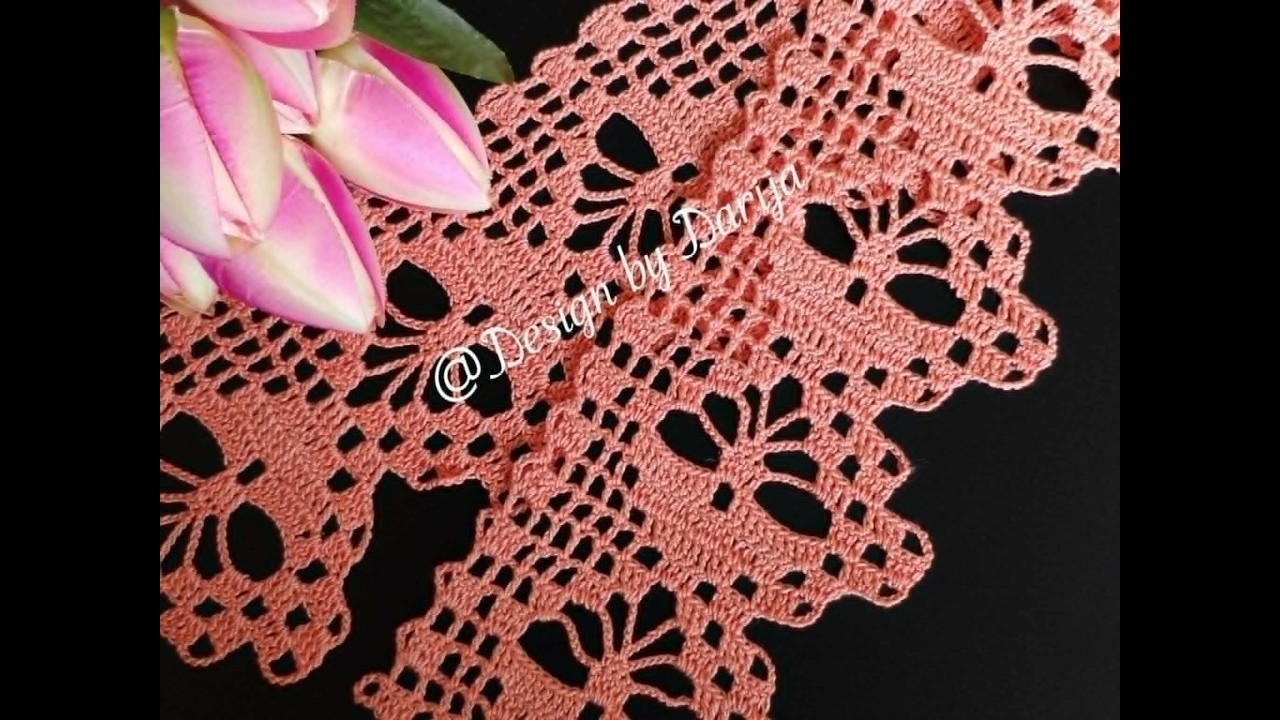 Beautiful Crochet Border Lace✨ Crochet Easy Border - Heklana Bordura🧶-Crochet Tutorial
