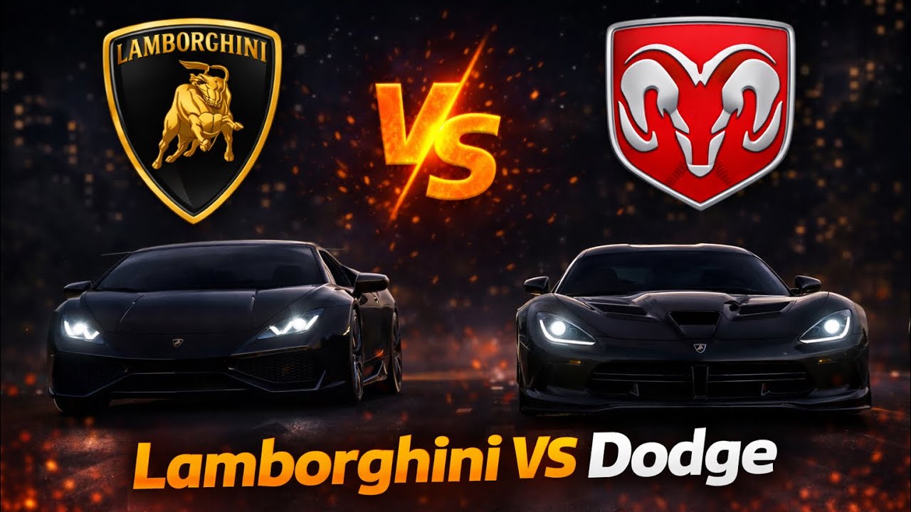 Lamborghini Huracan vs Dodge Viper – WHO WINS THIS INSANE BATTLE?! 😱🔥Carxstreet 