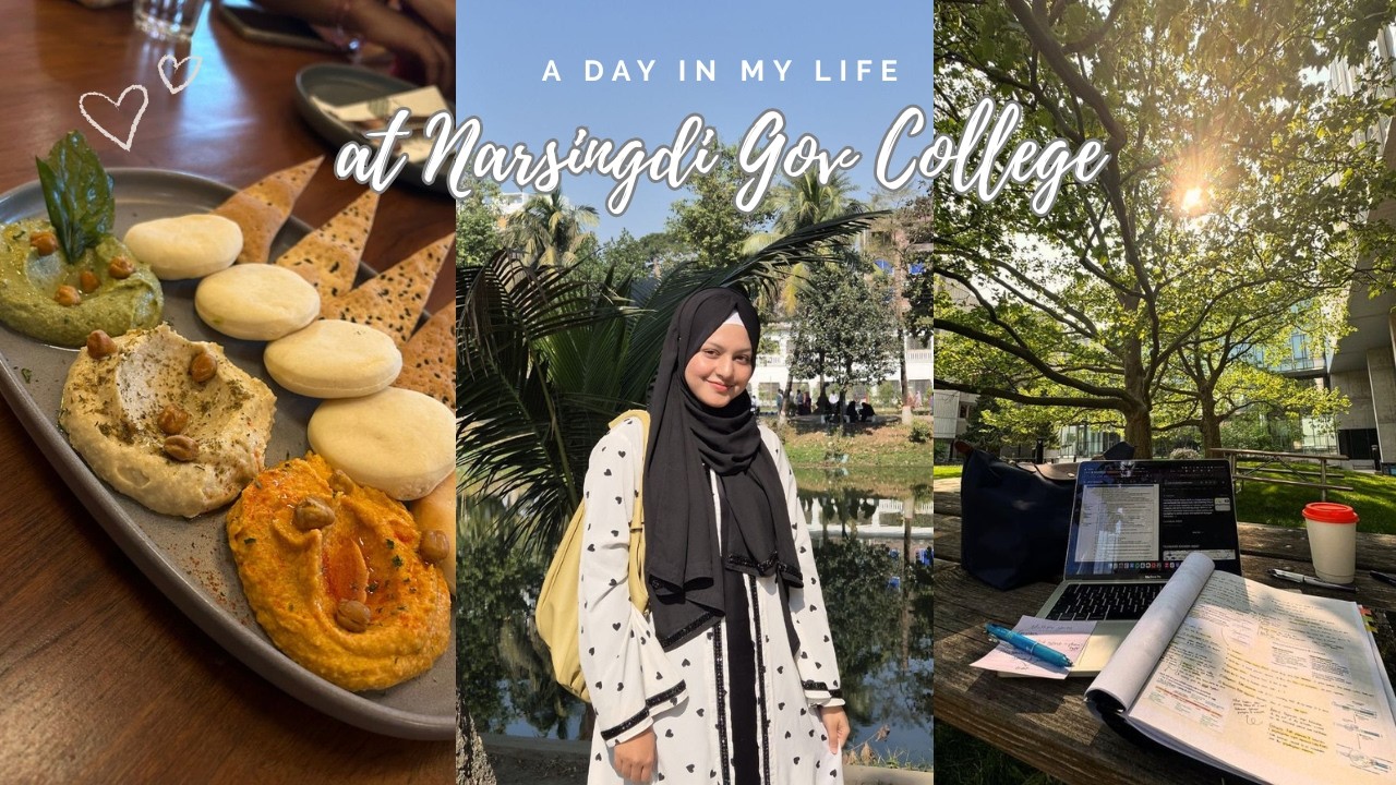 A Day in Narsingdi Government College | Campus Life, Classes & Memories | College Vlog