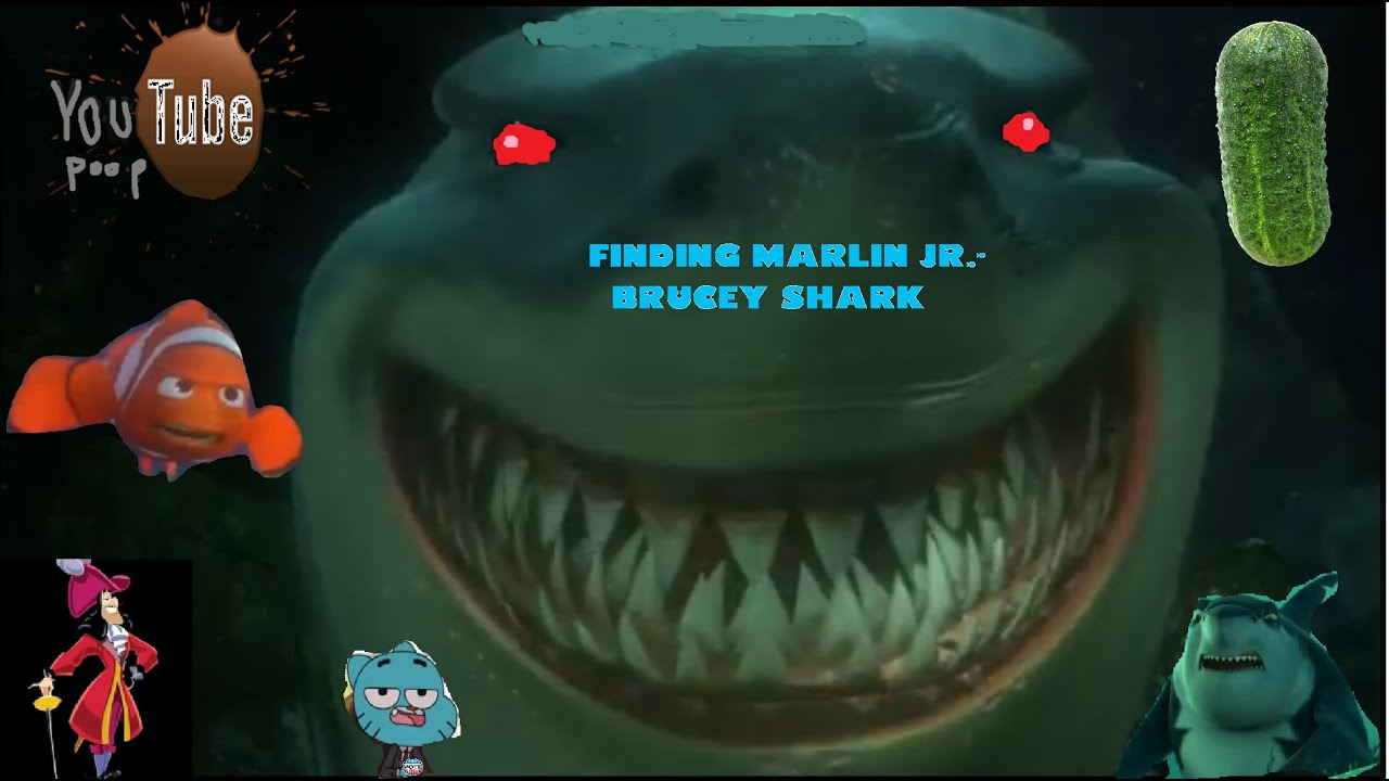 Finding Marlin Jr.-Brucey Shark (Finding Nemo YTP)