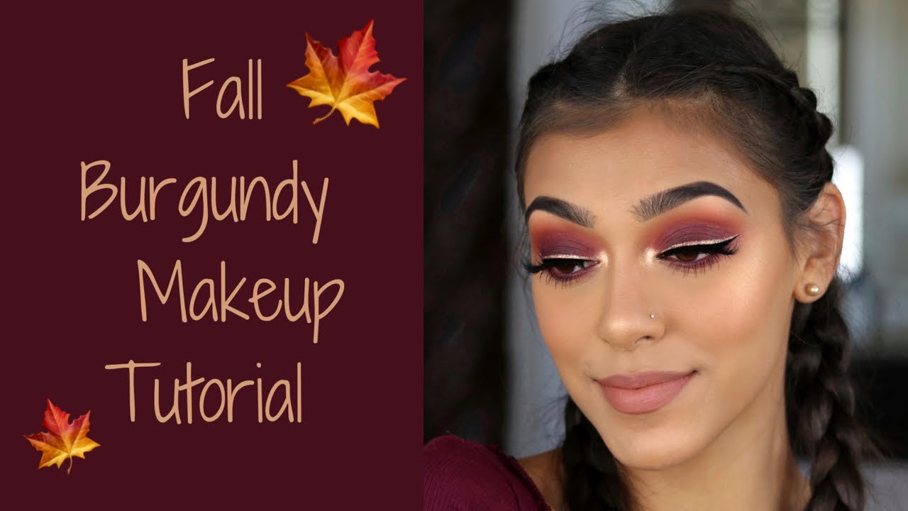 Burgundy Fall Makeup Tutorial | Chelseasmakeup