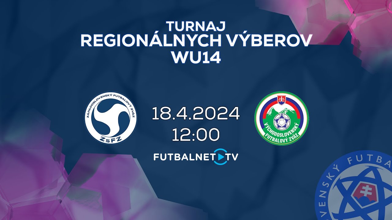 Turnaj Regionálnych Výberov WU14 (Apríl 2024): ZsFZ - VsFZ