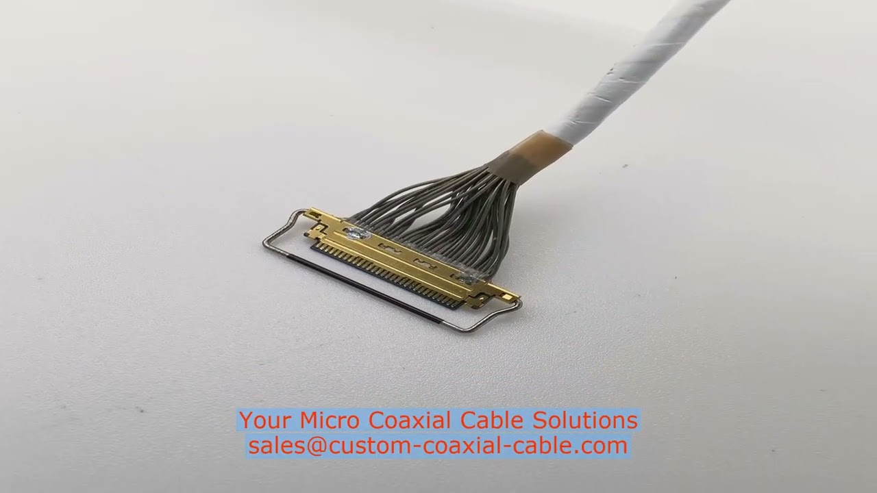 micro coaxial cable assembly Japan distributor micro coax wires assemblies awg-46 micro-coax Turkey