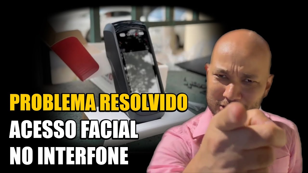 COMO INSTALAR acesso facial no Interfone #intelbras #controlid