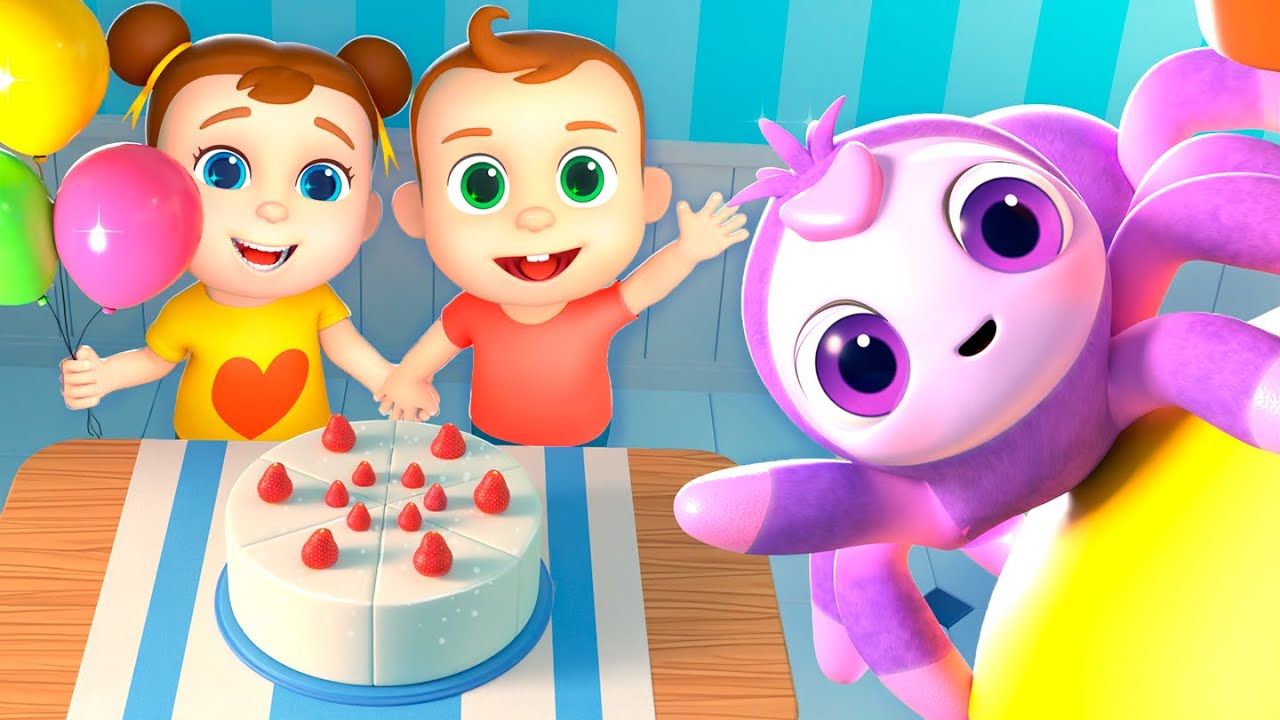 Itsy Bitsy Spider | Mimiloon Nursery Rhymes & Animal Songs