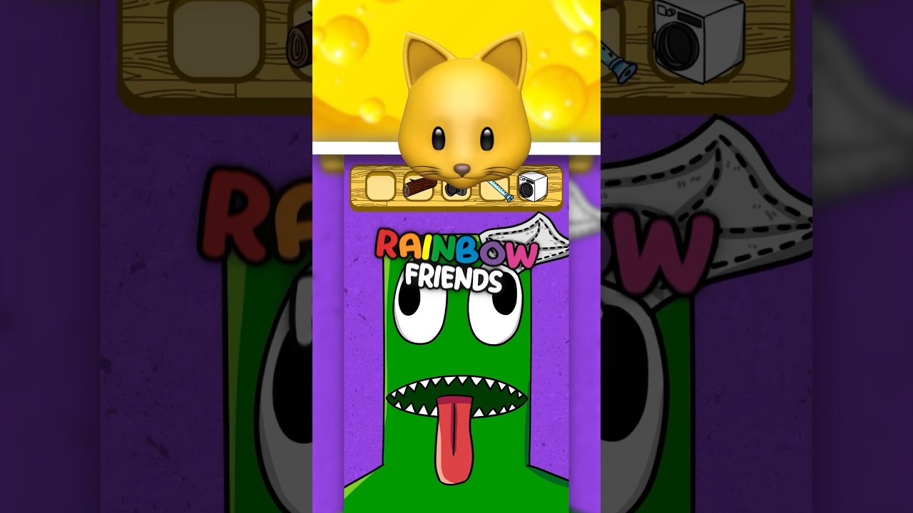 GREEN GOT A MAKEOVER IN RAINBOW FRIENDS 2!