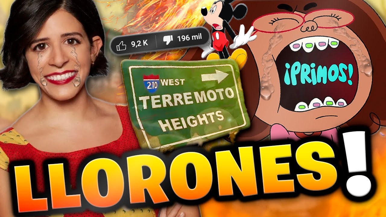 🤣 Creadora de OYE PRIMOS LLORA porque DESTRUIMOS su serie 🤣 FRACASO PROGRE de Disney Woke