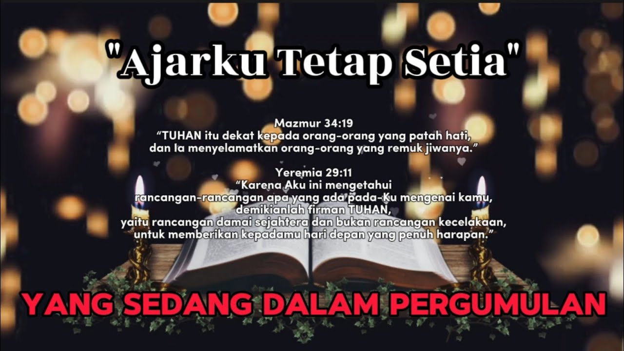 Ajarku Tetap Setia | Lagu Rohani Kristen Penguat Iman 2026