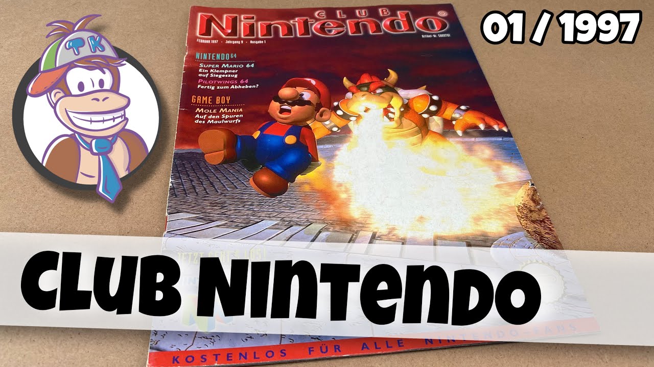 Club Nintendo Magazin 01/1997 Collectors Box Kiosk