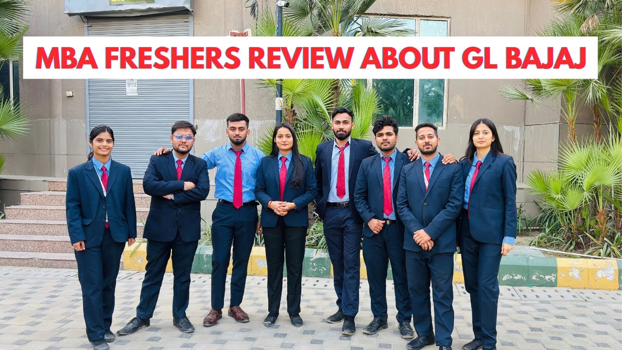 MBA Juniors Review about GL Bajaj | MBA Batch 2025-2027 | Greater Noida College 