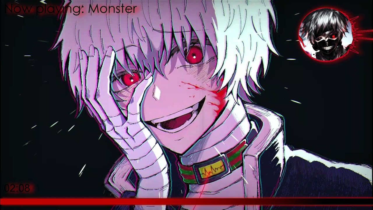Nightcore - Monster (Male Rock Cover/Lyrics)