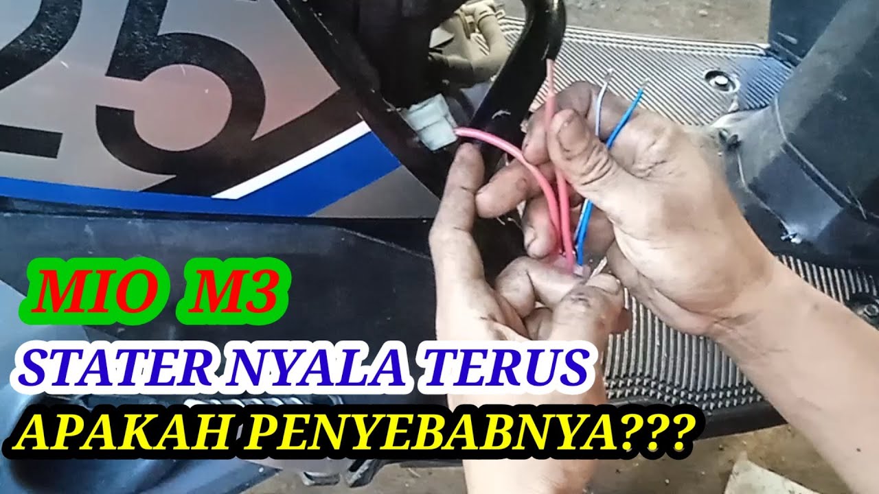 Mio M3 Stater Hidup Terus Meski Kontak Sudah Off