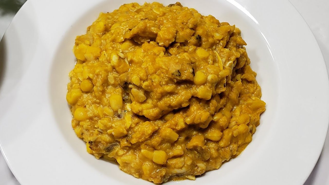 Рецепт уквы с кукурузой | Как приготовить укву с кукурузой | Без поташа