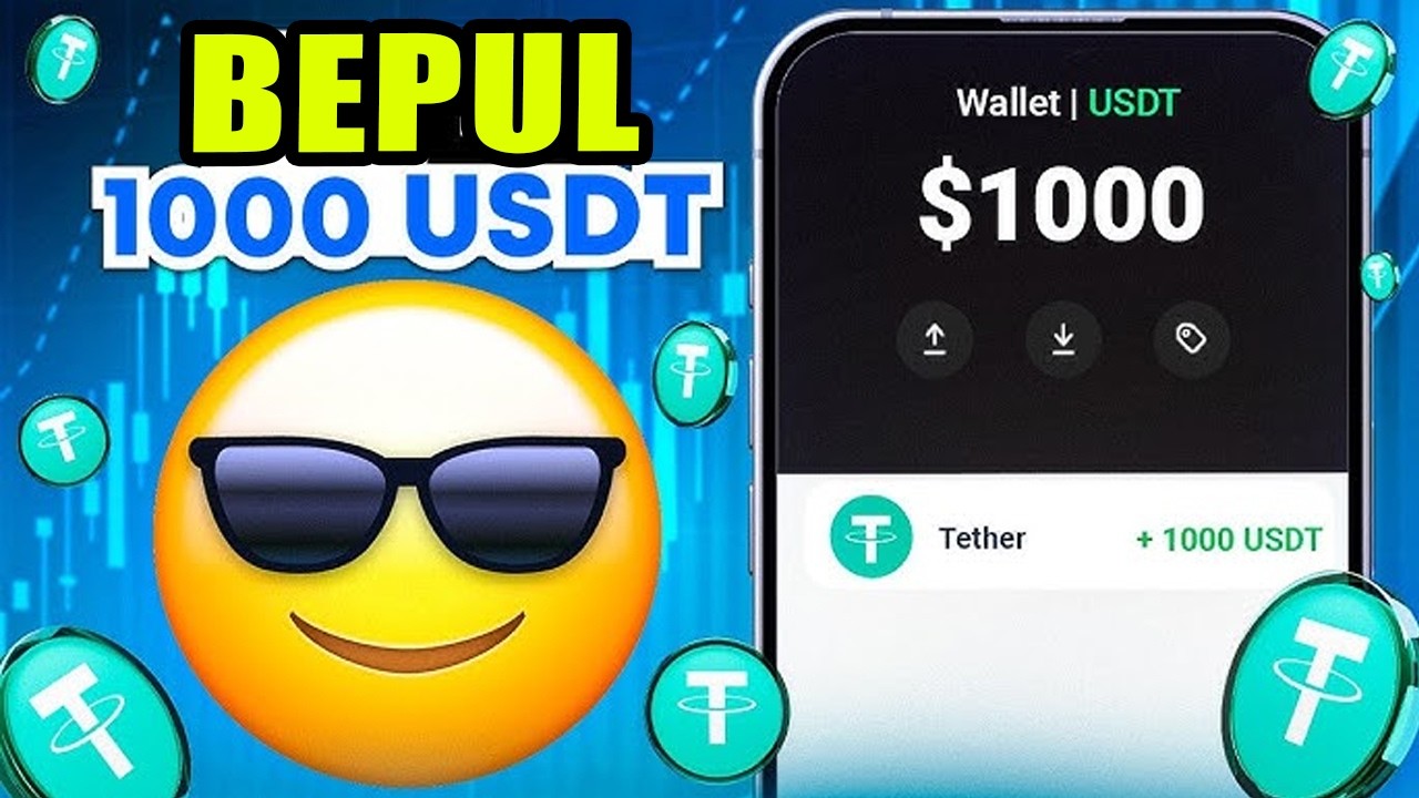 1000 USDT-ni BEPUL Qo'lga Kiritishning Siri – Bu Imkoniyatni Qo'ldan Boy Bermang! 