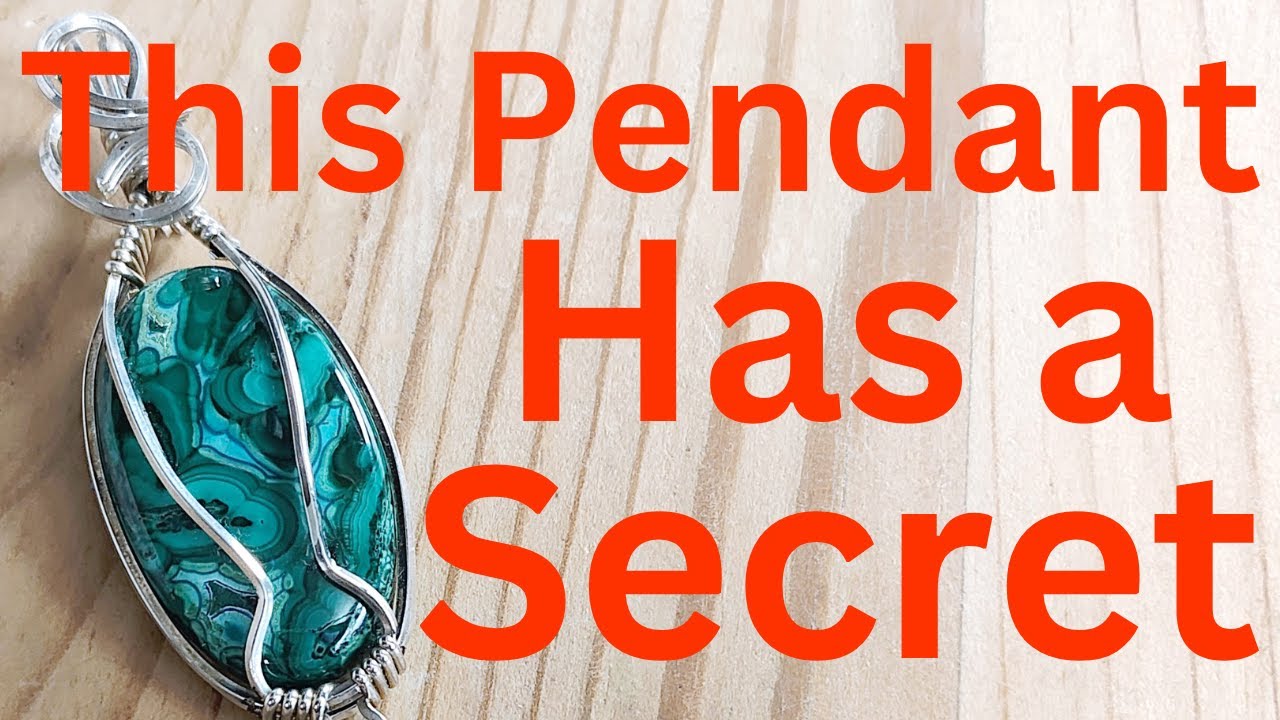 This Pendant Has a Secret! – Learn how to Elevate a Wire Wrapped Pendant the Fun and Easy Way