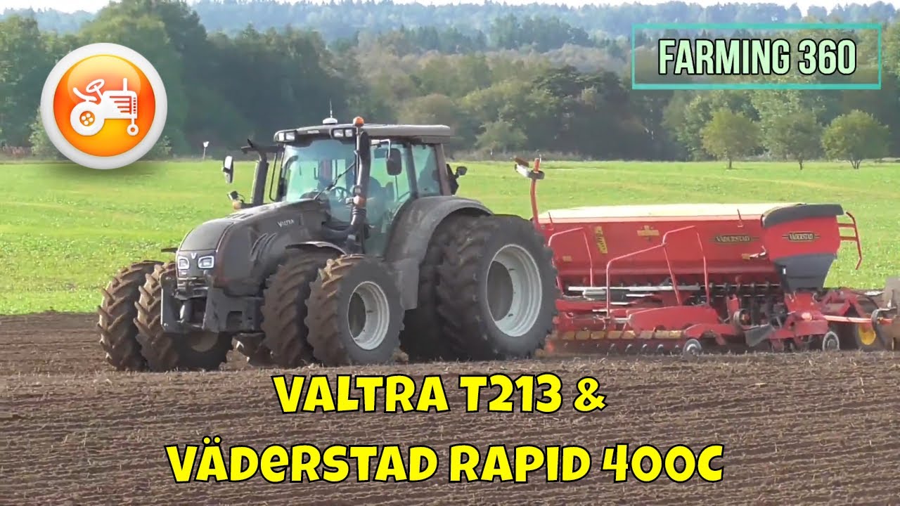Seeding 2018 | Valtra T213 & Väderstad Rapid 400C seeder