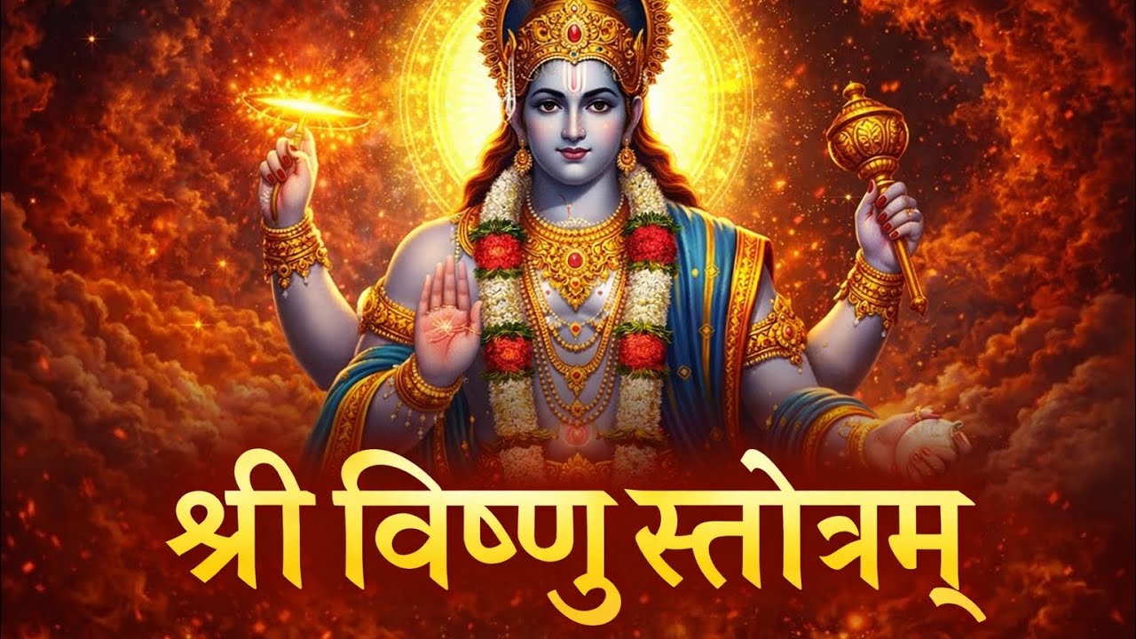 घर में शांति और सुख के लिए अवश्य सुनें | श्री विष्णु स्तोत्रम्