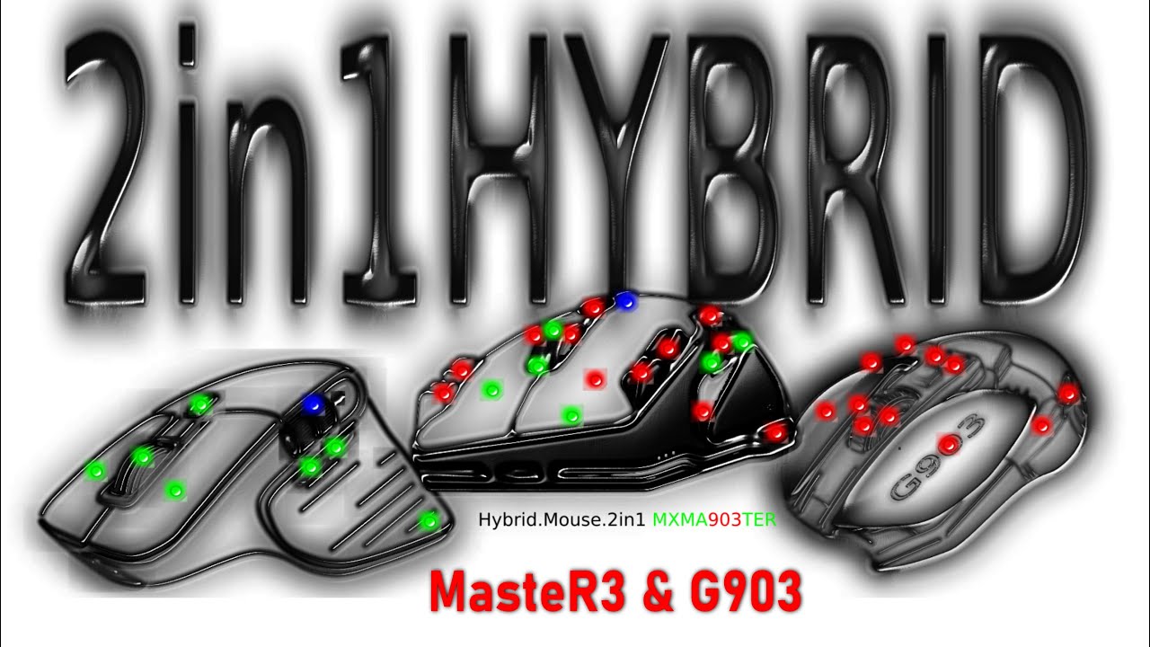 MasteR3 & G903.Powerplay: 2in1.HYBRIDMOUSE ll ➋