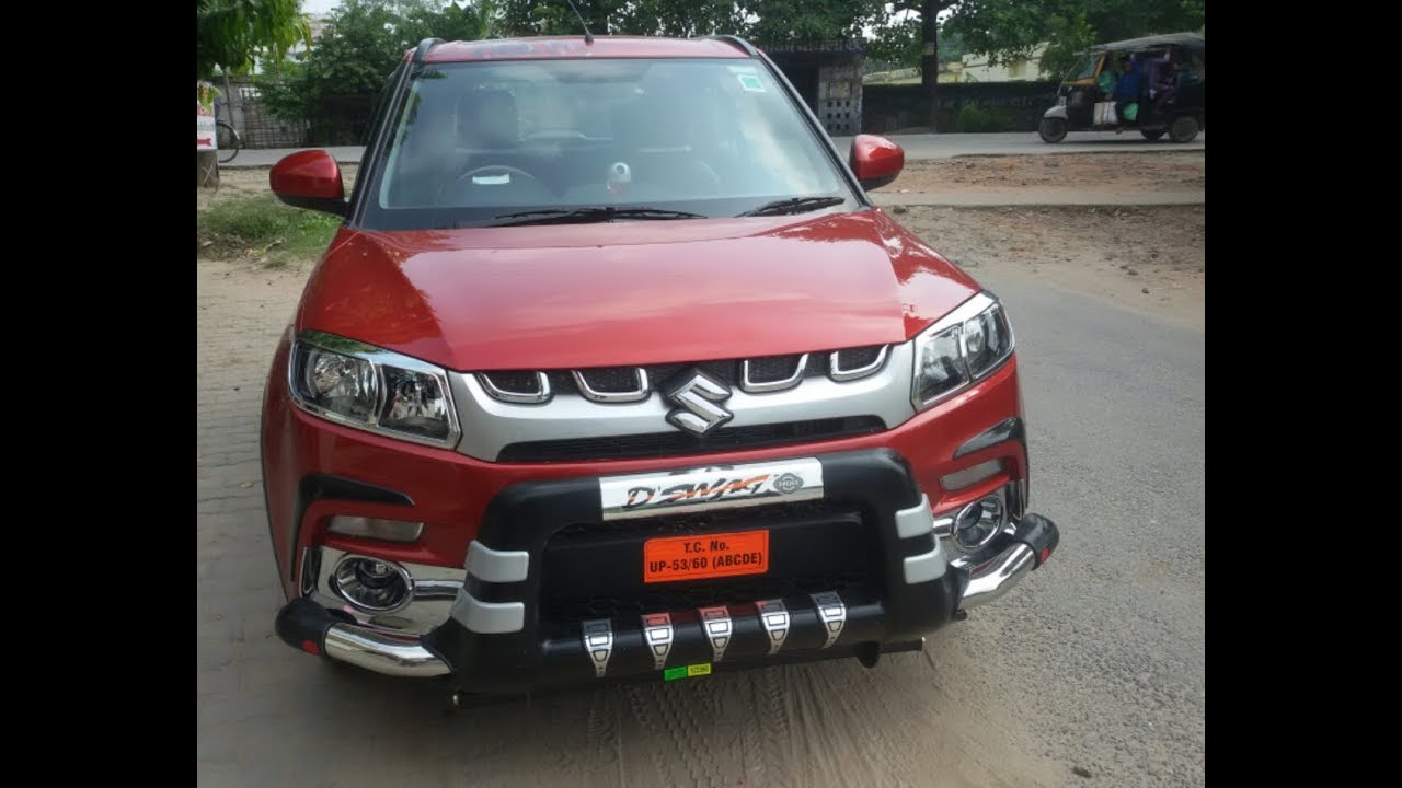 Maruti suzuki vitara brezza chrome modified