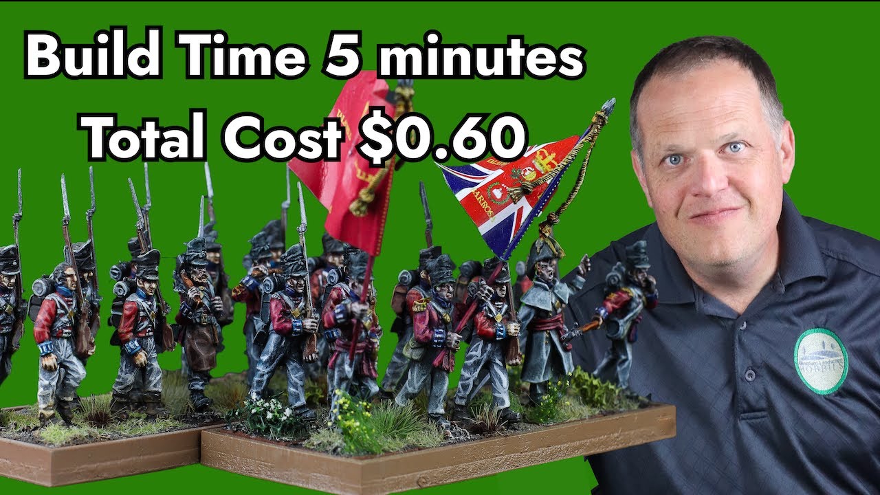 [CHEAP, FAST & EASY BUILD WARGAME MOVEMENT TRAYS]- Napoleonic, Historical  & Fantasy Miniature Bases