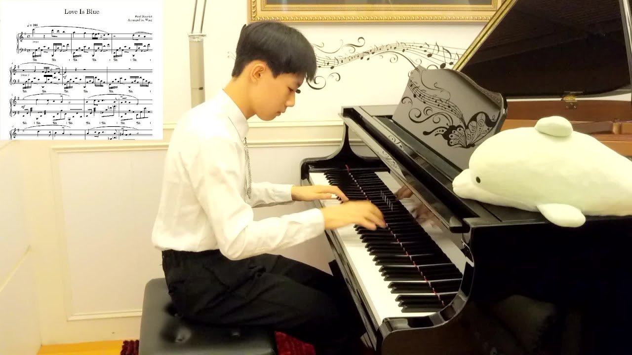 Paul Mauriat - Love Is Blue (1968) - Arranged by Wing - Wing's Piano Performance (age 14)
