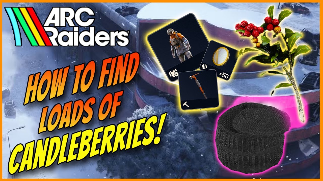 Arc Raiders Cold Snap - Как добывать ягоды Candleberries! Просто и легко!