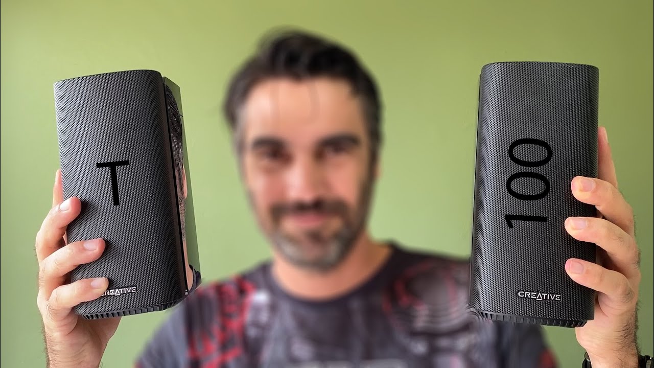¡ALTAVOCES EXCELENTES! Creative T100