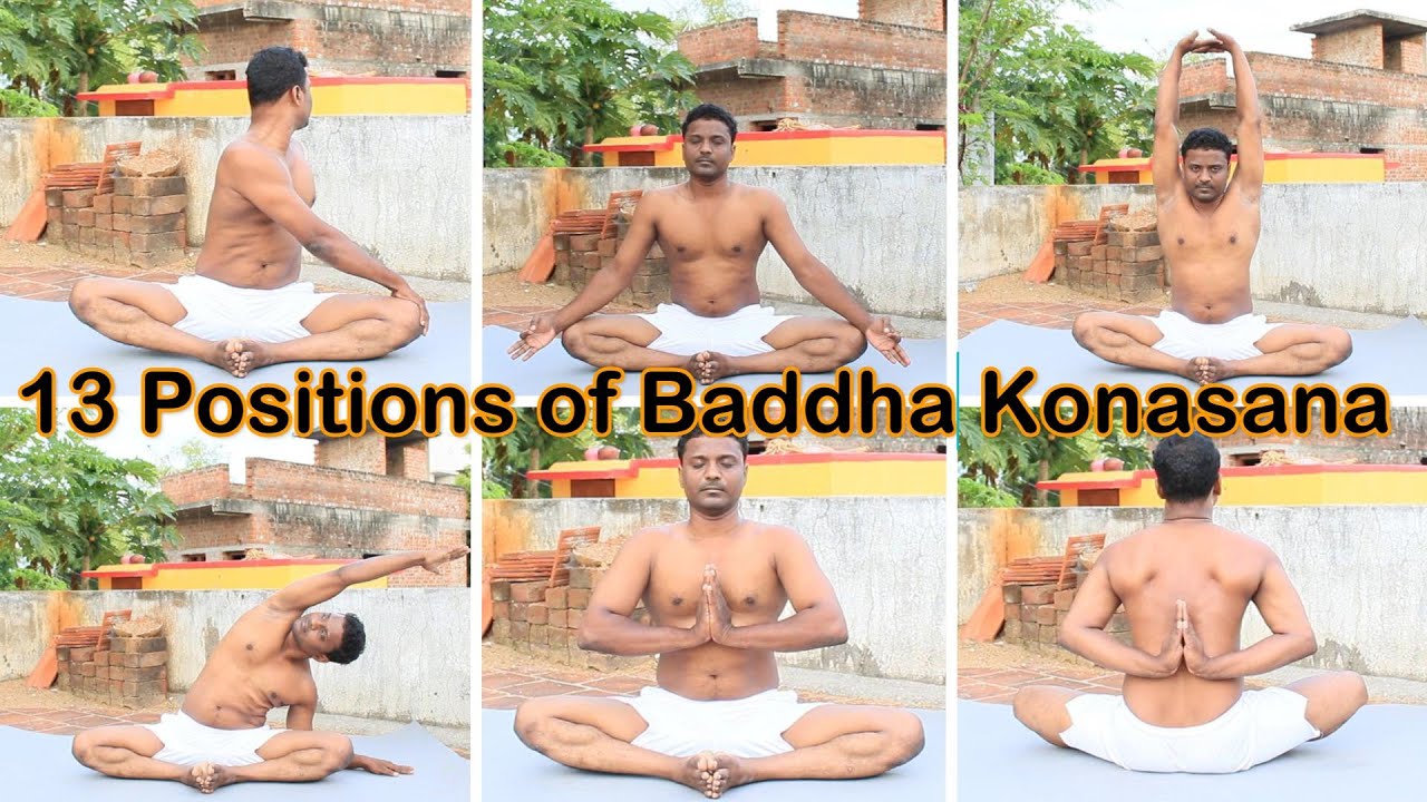 Baddha Konasana benefits, precautions and variations | Butterfly yoga stretch | Bound Angle Pose