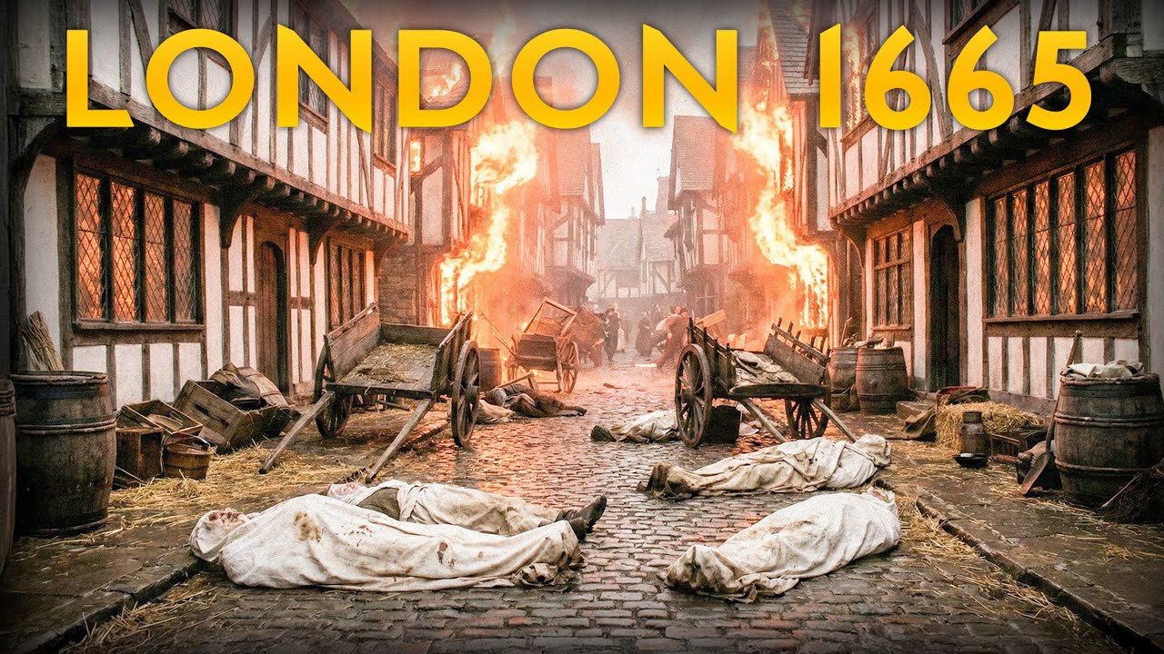 London 1665: The Great Plague & Fire (AI Reconstruction)