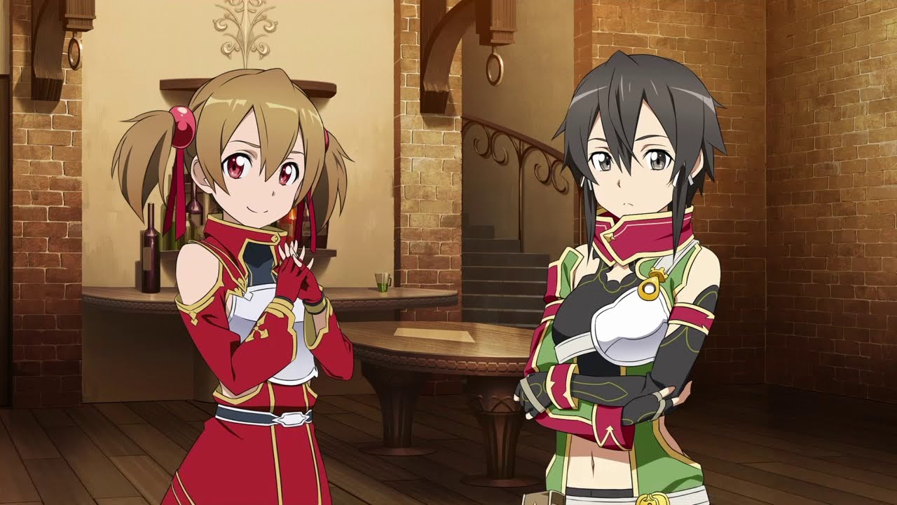 【SAO-Re:HF-】シノン｢シリカはその髪型じゃないと揺れるものがなくなっちゃうから｣