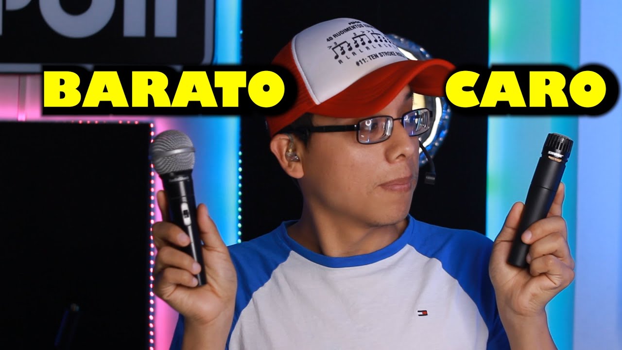 COMPARANDO MICROFONOS PARA TIMBALES