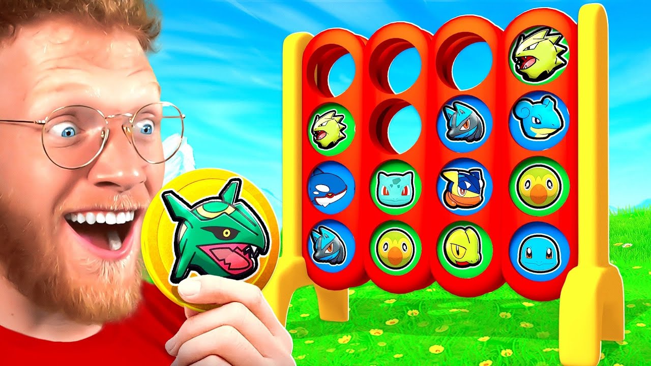 Играйте в CONNECT 4 и получите GOD POKEMON в PIXELMON!