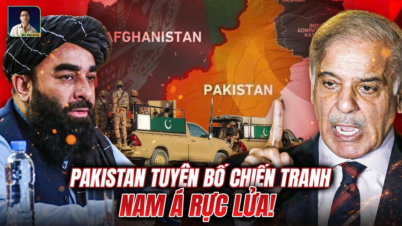 TRÒ CHƠI TỬ THẦN Ở NAM Á: PAKISTAN NÉM BOM KABUL,TALIBAN QUYẾT ĂN THUA ĐỦ!