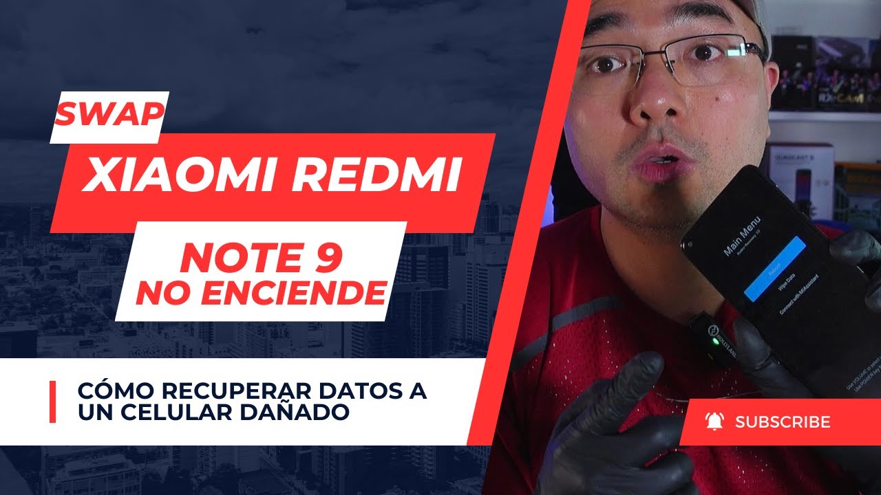 Xiaomi Redmi Note 9 No Enciende SWAP Datarecovery Recuperación de Datos paso a paso