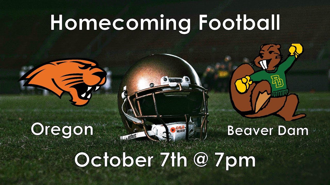 Homecoming Football: Oregon vs Beaver Dam 10/7/22
