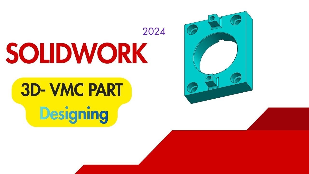 SolidWorks FULL Model Designing Tutorial | Complete 3D Part Design
