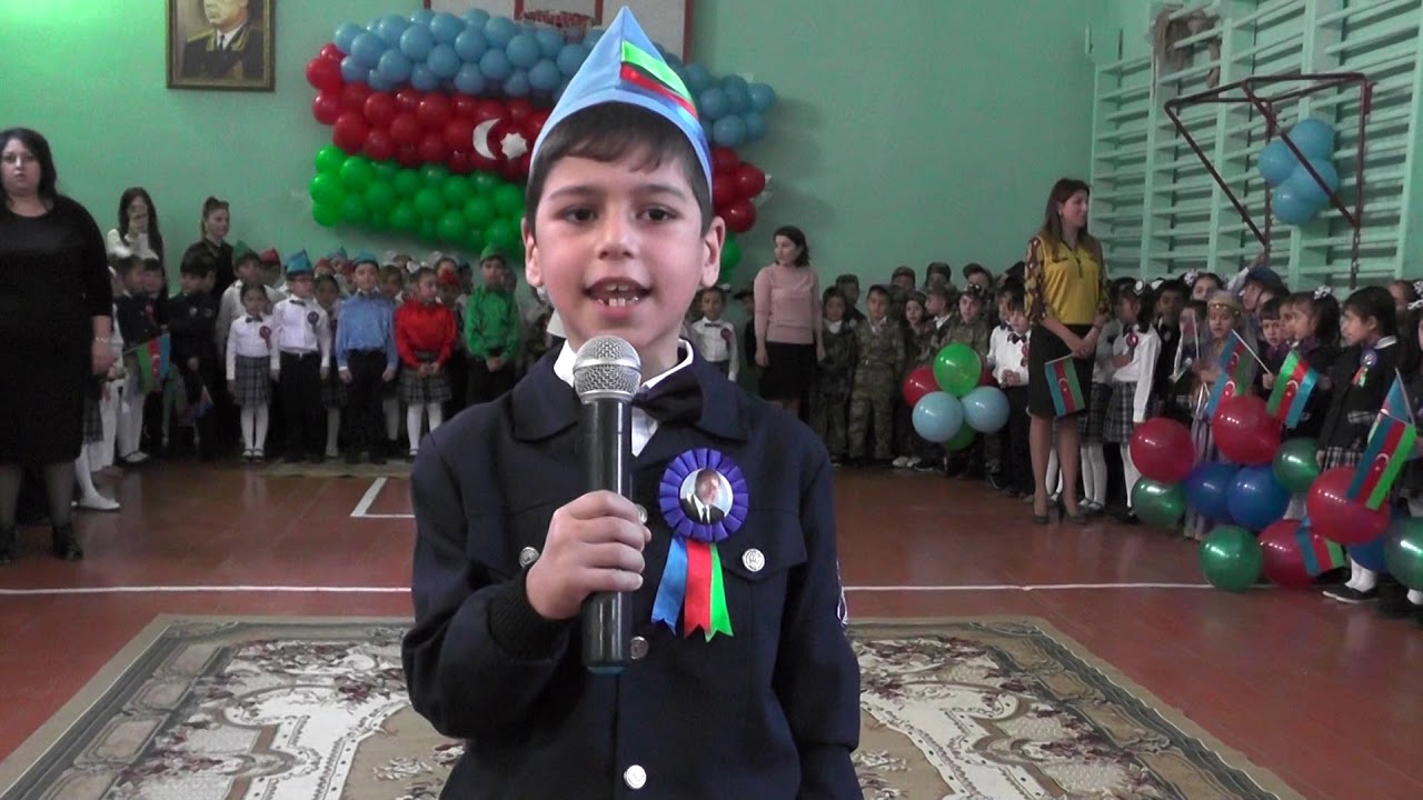 Sumqayit 1 nomreli mekteb-Genc Heyderciler.18.10.2018