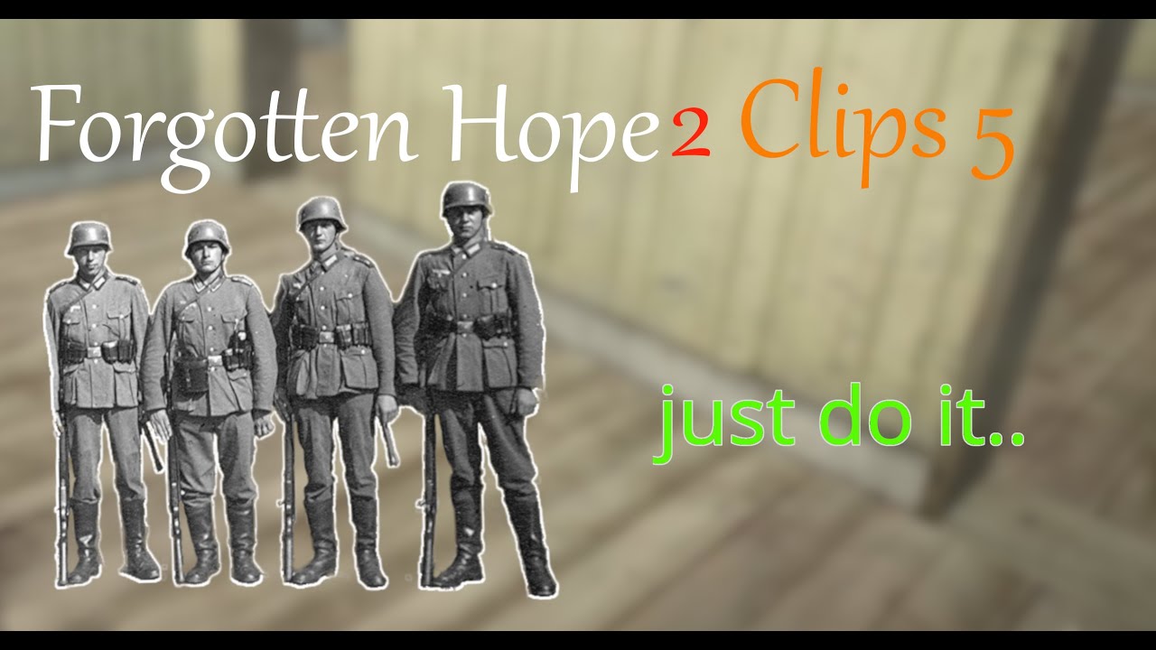WW2 France&nbsp;Soldier with Berthier rifle ambushes Germans - Forgotten Hope 2 Clips 5