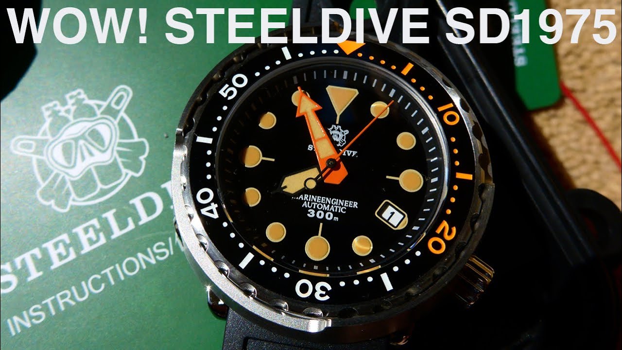 STEELDIVE  SD1975 Diver's Watch