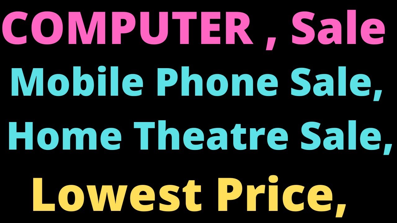 Computer || Keyboard || Mouse || Laptop || Home Theater || Chargers || Vcd || Mobiles|| Hyderabad