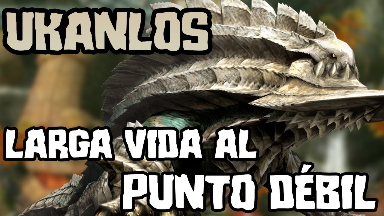 Forjando la armadura de Akantor y Ukanlos en Monster Hunter P3rd