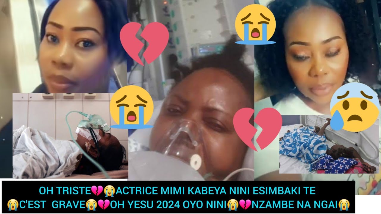 OH TRISTE💔😭ACTRICE MIMI KABEYA EX YA DELONDRE ASALI ACCIDENT GRAVE😭💔OH YESU 2024 OYO NINI😭💔