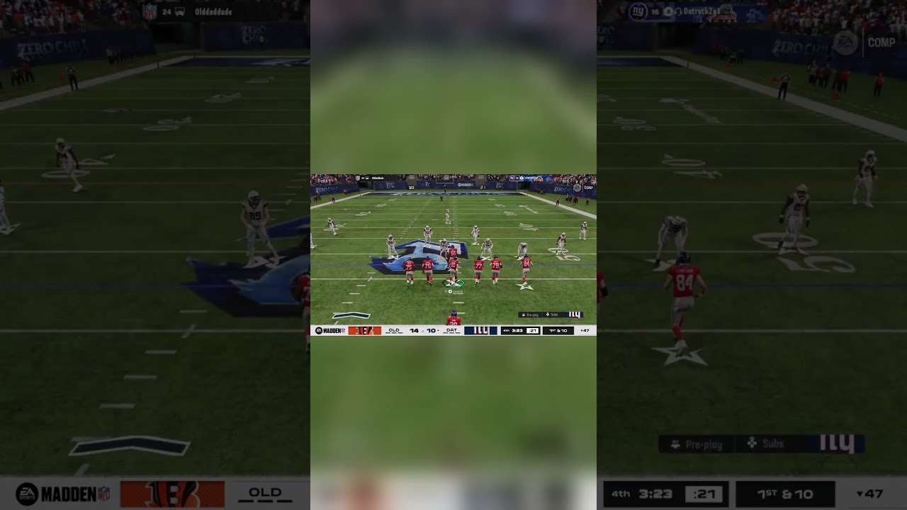Madden 26 h2h unbelievable #ps5 #gaminghighlights