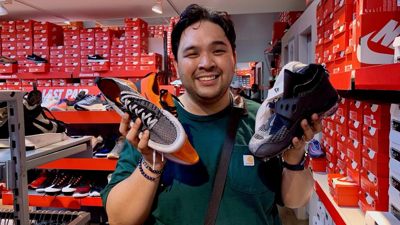 NIKE OUTLET SNEAKER SHOPPING FOR BEATERS AND DRIVING SHOES!