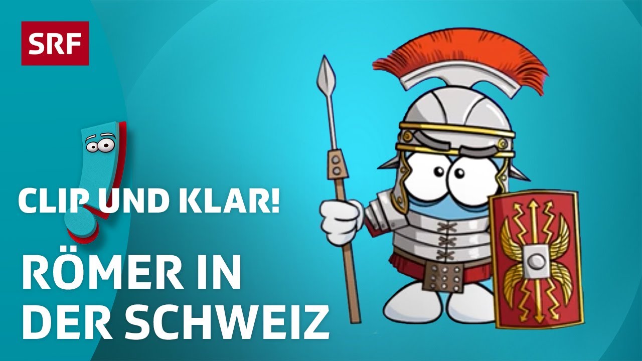 Was brachte das Römische Reich in die Schweiz? | SRF Kids – Clip und klar! | Für Kinder erklärt