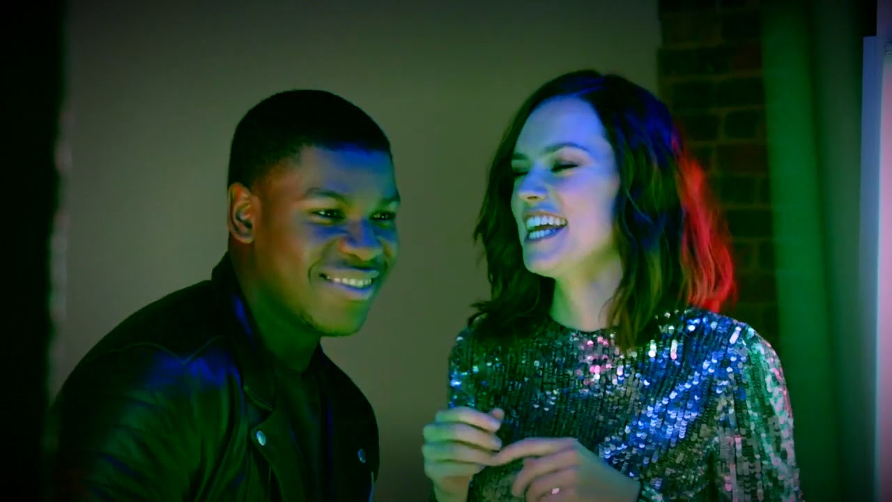 Daisy Ridley and John Boyega • You're my pretty little Galway girl!